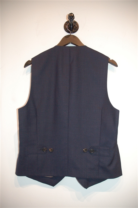 Navy Brunello Cucinelli Vest, size 40