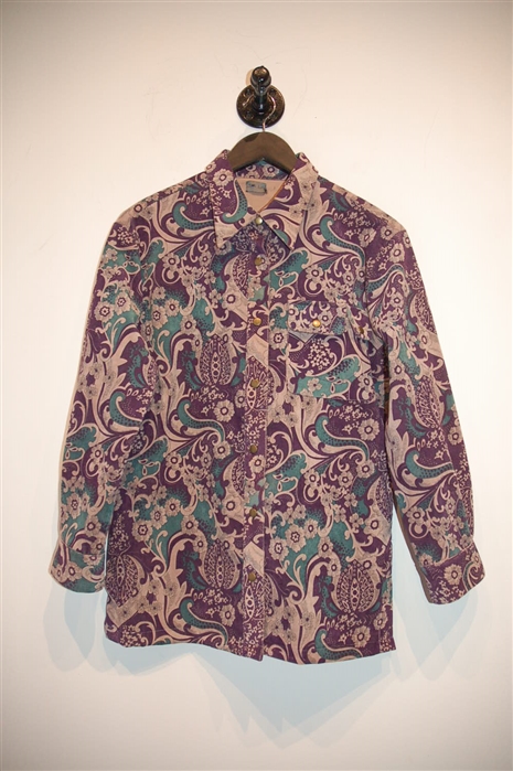Floral Etro Shirt, size M