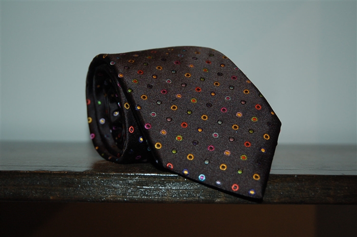 Polka Dot Duchamp Tie, size O/S