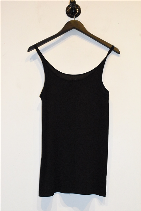 Basic Black Eileen Fisher Tank Top, size M