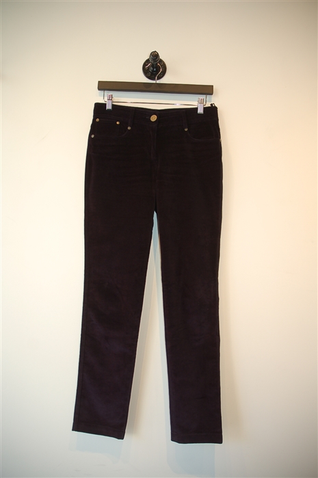 Midnight Blue Alexander McQueen Trousers, size 4