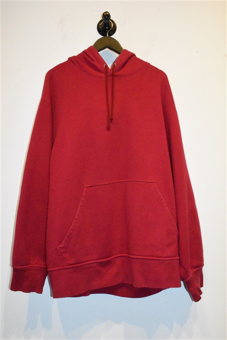 Cool Red Calvin Klein 205W39NYC Hoodie, size XL