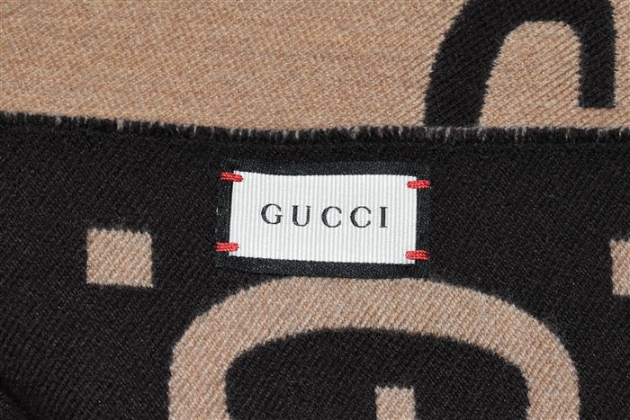 Monogram Gucci Scarf, size O/S