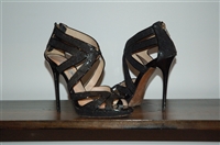 Black Lace Jimmy Choo Sandal, size 8.5