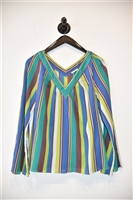 Striped Cacharel Pullover, size M