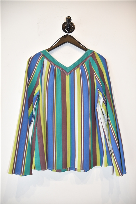 Striped Cacharel Pullover, size M