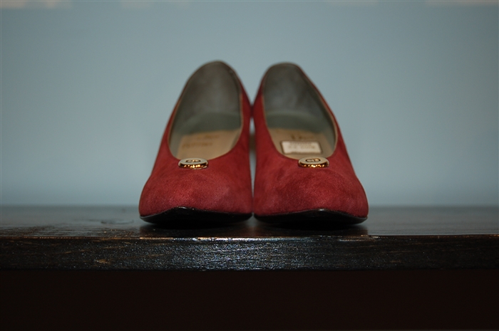 Maroon Christian Dior - Vintage Pumps, size 6