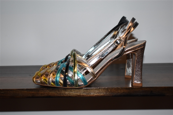 Metallic Dries van Noten Pumps, size 8