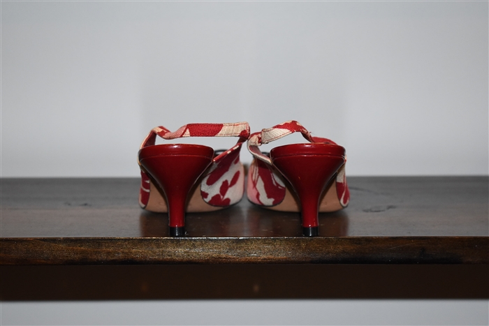 Floral Kenzo Sling-Back, size 6.5