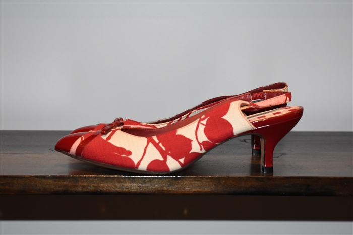 Floral Kenzo Sling-Back, size 6.5