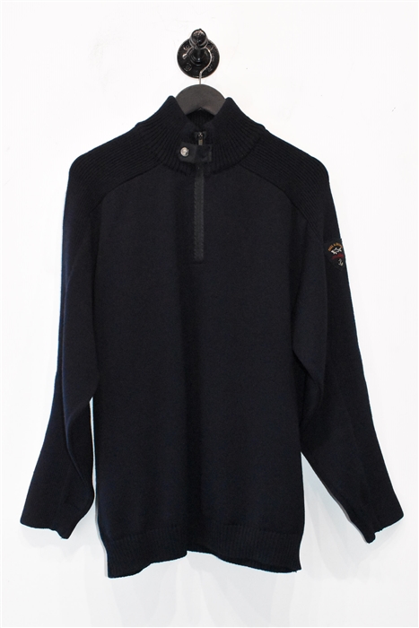 Navy Paul & Shark Pullover, size L