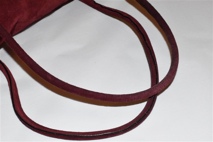 Raspberry Prada Satchel, size M