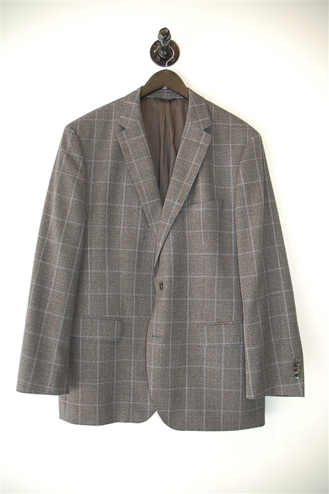 Gray Check Hugo Boss - Boss Blazer, size 44