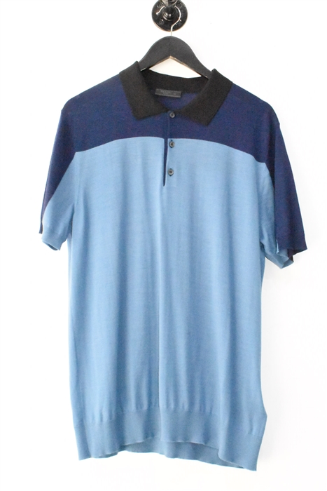 Colour Blocked Prada Polo, size XL