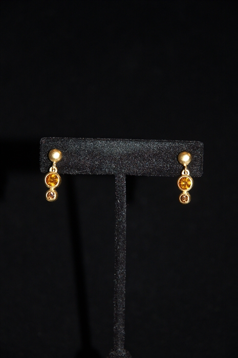 Gold Nina Ricci Earrings, size O/S