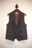 Dark Ash Brunello Cucinelli Vest, size 40