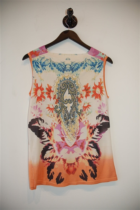 Paisley Etro Sleeveless, size 6