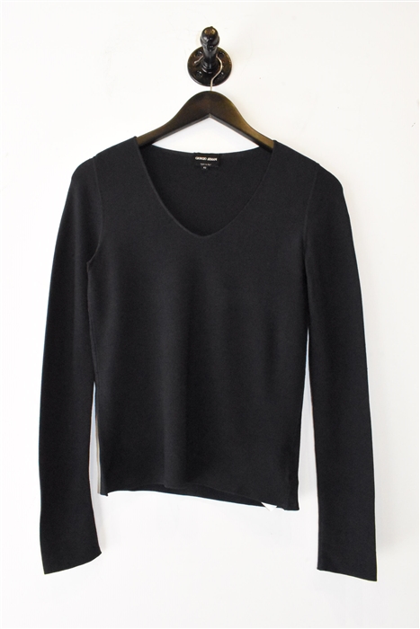 Charcoal Giorgio Armani Pullover, size 6