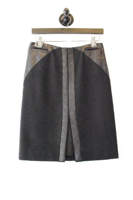 Basic Black Chanel Pencil Skirt, size 4