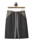 Basic Black Chanel Pencil Skirt, size 4