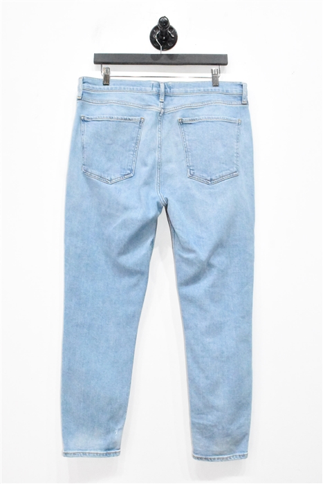 Faded Denim Agolde Slim-leg Jean, size 32