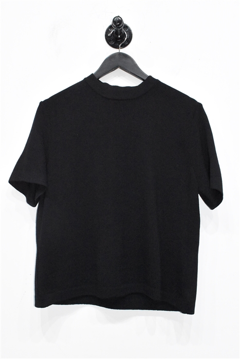 Basic Black St. John T-Shirt, size M