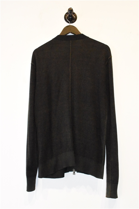 Lead John Varvatos Zippered Sweater, size XL
