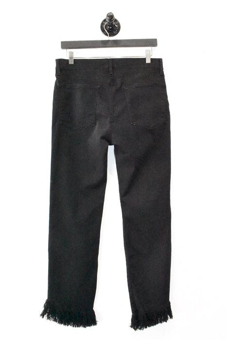 Basic Black Frame Straight Leg Jean, size 30
