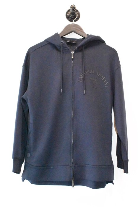 Navy Emporio Armani Hoodie, size S