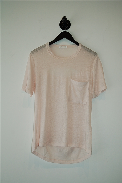 Pale Pink A.L.C. T-Shirt, size S