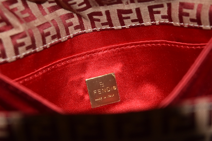 Monogram Fendi Shoulder Bag, size S