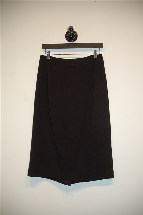 Basic Black Diane von Furstenberg Straight Skirt, size 10