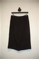 Basic Black Diane von Furstenberg Straight Skirt, size 10