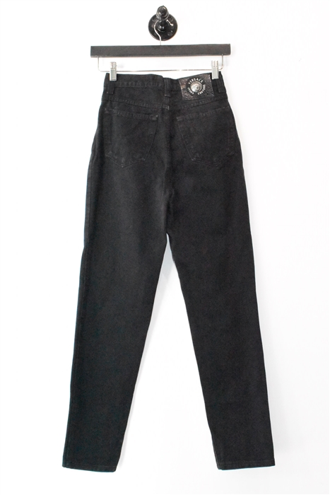 Basic Black Versace Jeans Couture Slim-leg Jean, size 24