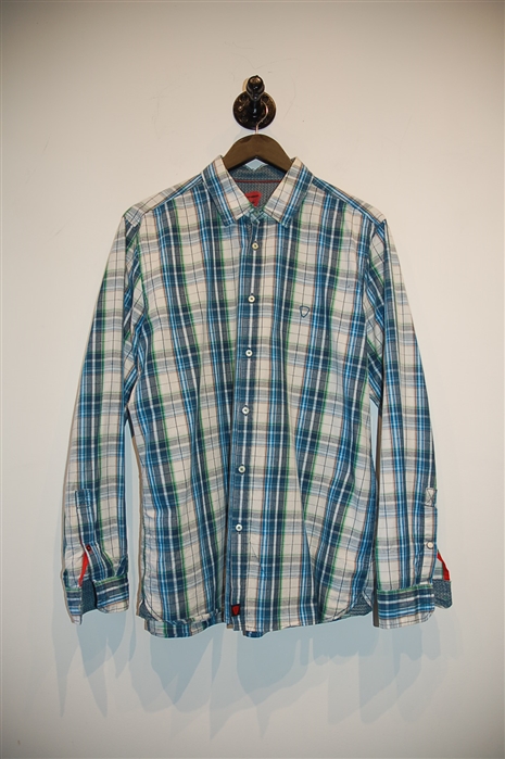 Check Strellson Button Shirt, size L