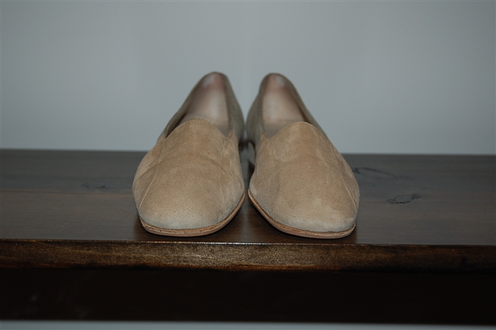 Pale Beige Giorgio Armani Flats, size 8.5