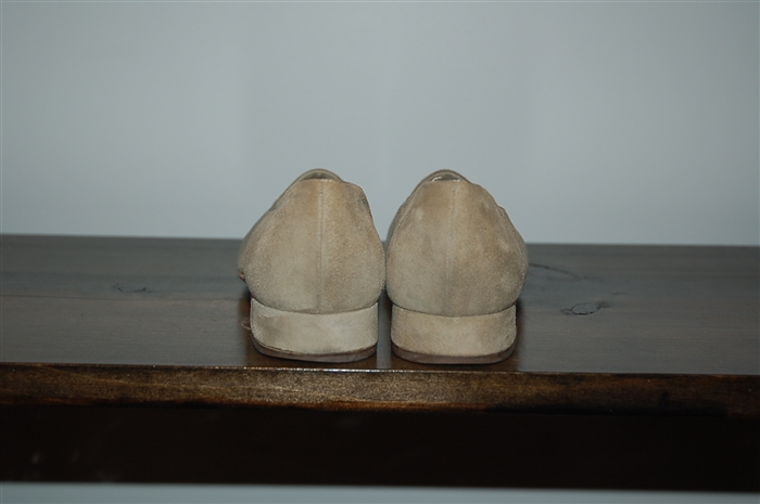 Pale Beige Giorgio Armani Flats, size 8.5