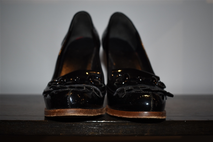 Black Patent Gucci Pumps, size 7.5