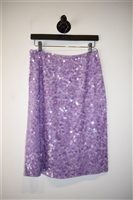 Lilac Dries van Noten Straight Skirt, size 8