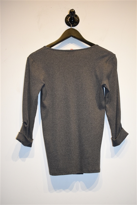 Dark Ash Brunello Cucinelli Pullover, size M
