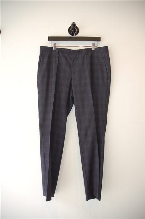 Navy Check Hugo Boss - Boss Two-Piece Suit, size 44