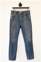 Denim Blue Agolde Straight Leg Jean, size 30