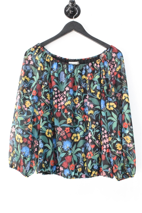 Floral Alice + Olivia Off-Shoulder Top, size M