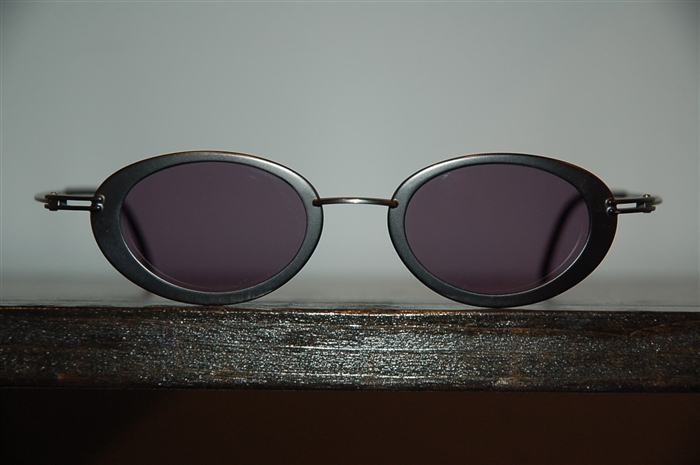 Brushed Steel Yohji Yamamoto Sunglasses, size O/S