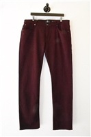 Burgundy 7 For All Mankind Denim, size 36