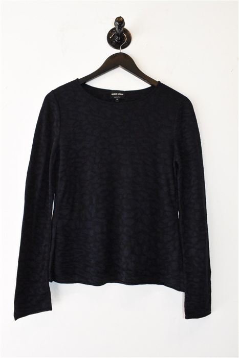 Navy Giorgio Armani Pullover, size 6