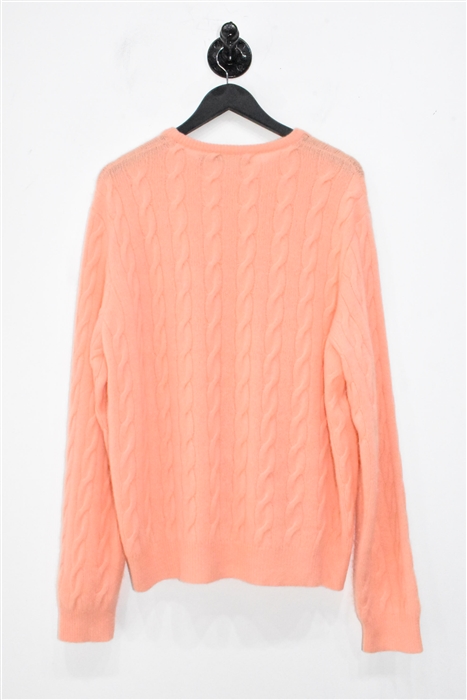 Peach Ralph Lauren - Purple Label Cashmere Sweater, size 2XL