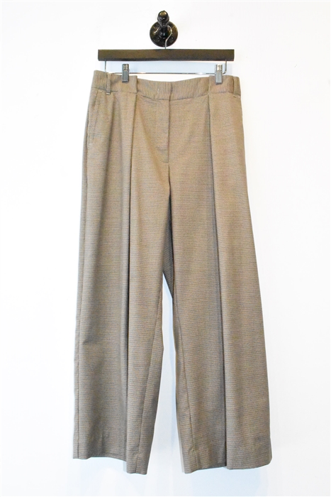 Houndstooth Max Mara - Weekend Wide-Leg Trousers, size 10