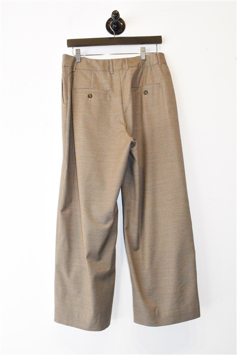 Houndstooth Max Mara - Weekend Wide-Leg Trousers, size 10