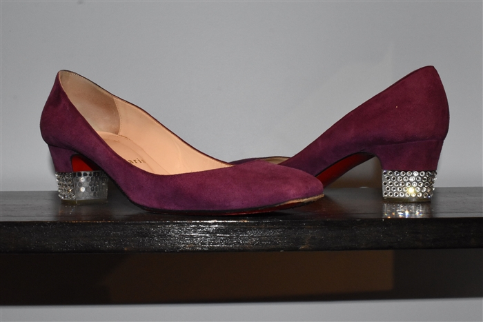 Plum Christian Louboutin Pumps, size 7.5